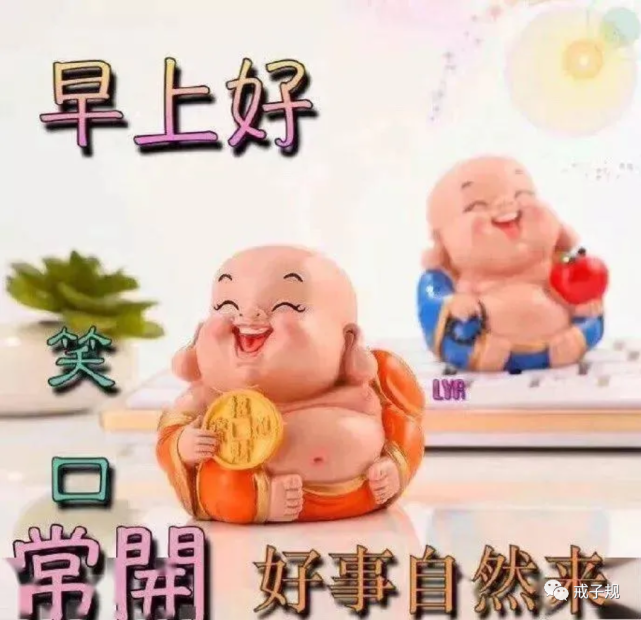 早上好,祝福问候,笑口常开!