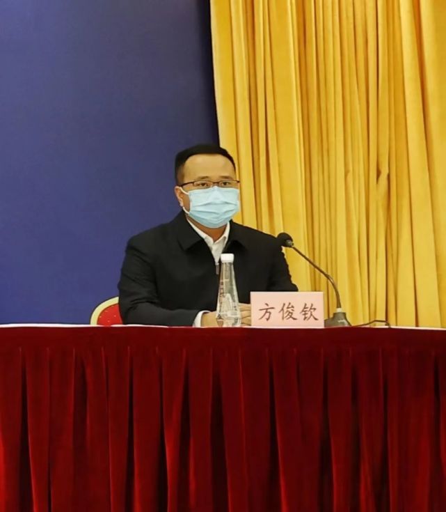 德化县县长方俊钦在新闻发布会上发言自3月21日实现社会面动态清零