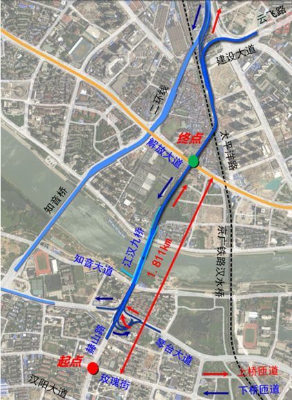 這效果好酷江漢九橋及多福路慢行橋設計方案出爐