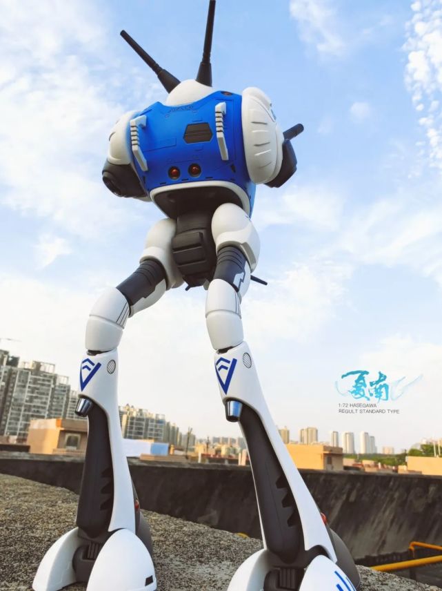 长谷川 1:72 超时空要塞 天顶星人 标准量产型战斗囊——成品照