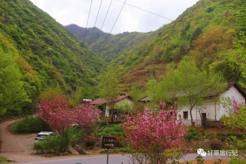 骑车前往西淮坝,途径贤村,犀牛河边的一个美丽小村庄_腾讯新闻
