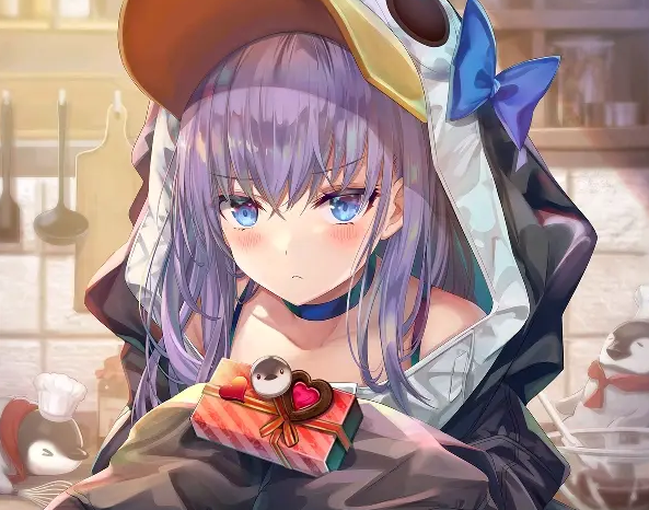 fgo泳装莉莉丝礼装画师手绘庆生图 超带感礼服证明自己不是锉刀_腾讯