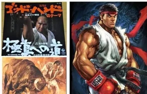 就是日本现代空手道大师大山倍达,在日本空手道界有举足轻重的地位,隆