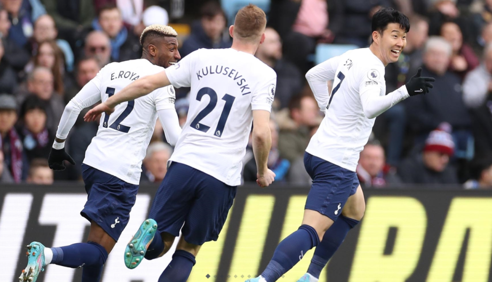 热刺客场40阿斯顿维拉比赛精彩组图