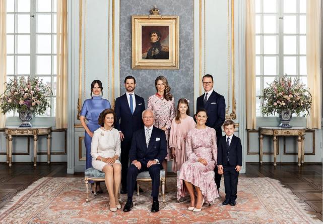 瑞典王室公主最新肖像照曝光网友真人版迪士尼公主仙女下凡