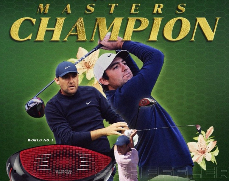 高尔夫美国大师赛世界第一舍夫勒3杆优势夺冠