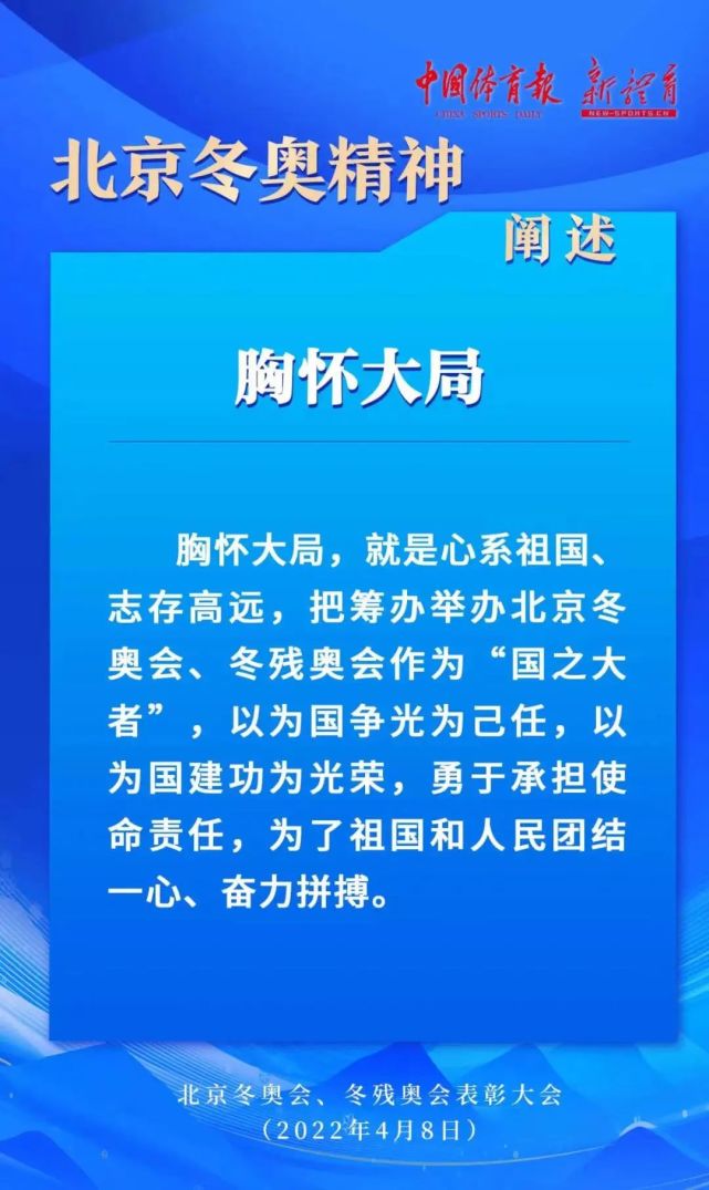 北京冬奥精神这样阐述