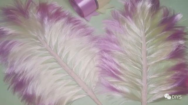 "手工制作"简单又漂亮的缎带羽毛!