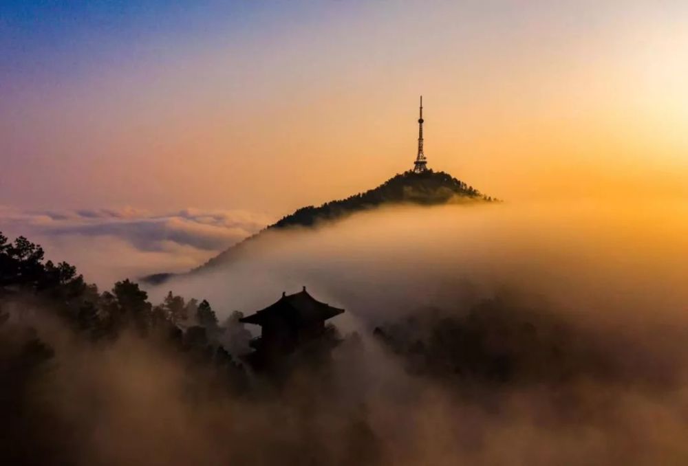 走进课本中的敬亭山,美的不像话!_腾讯新闻