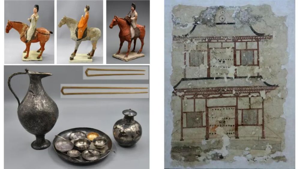 甘肃武威唐代吐谷浑王族墓葬群部分出土文物图片二