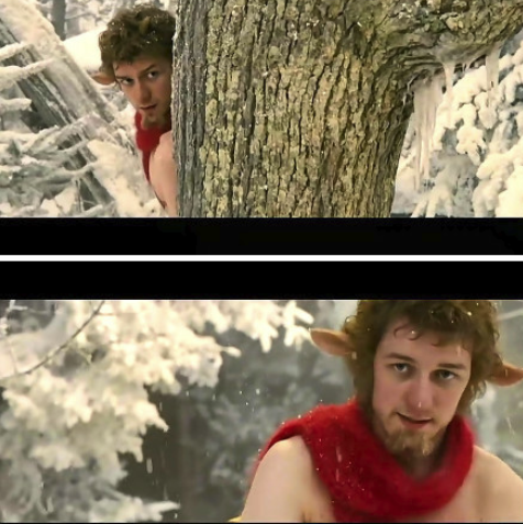 以前看电影时就觉得,这个调皮的苏格兰妖精真是灵动又帅气,这试探的小