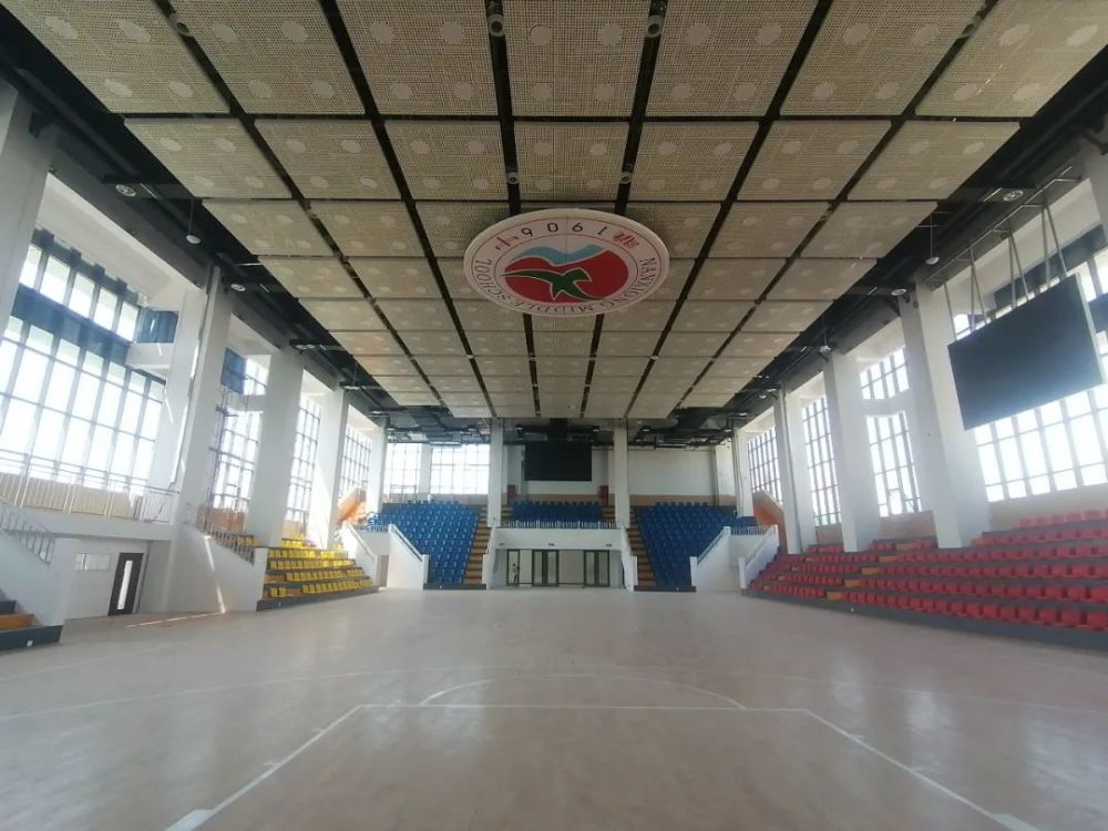 备战省中运会南雄中学体育馆提升项目建设进入尾声