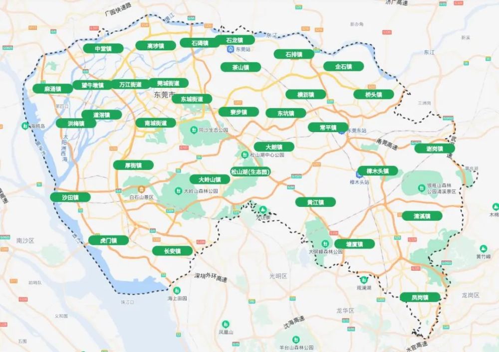 東莞最新房價數據出爐第二版東莞房價地圖已發佈