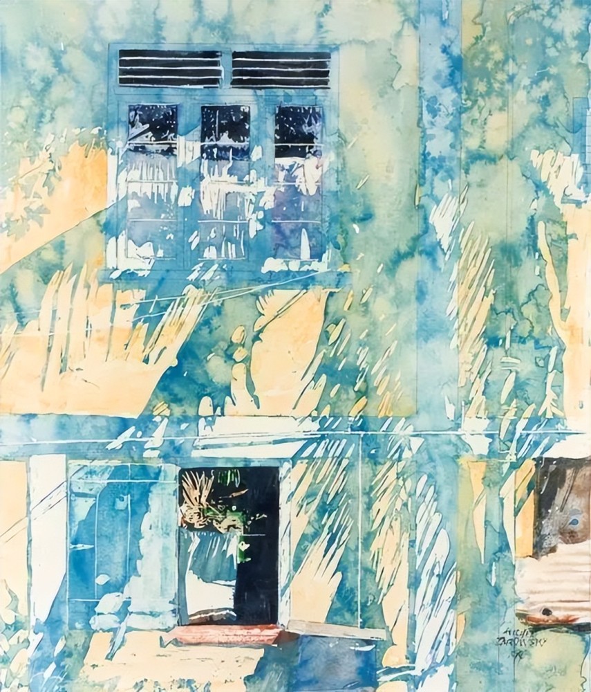 水彩画中的光与影:如何表现出"光"的样子?美极了_腾讯新闻