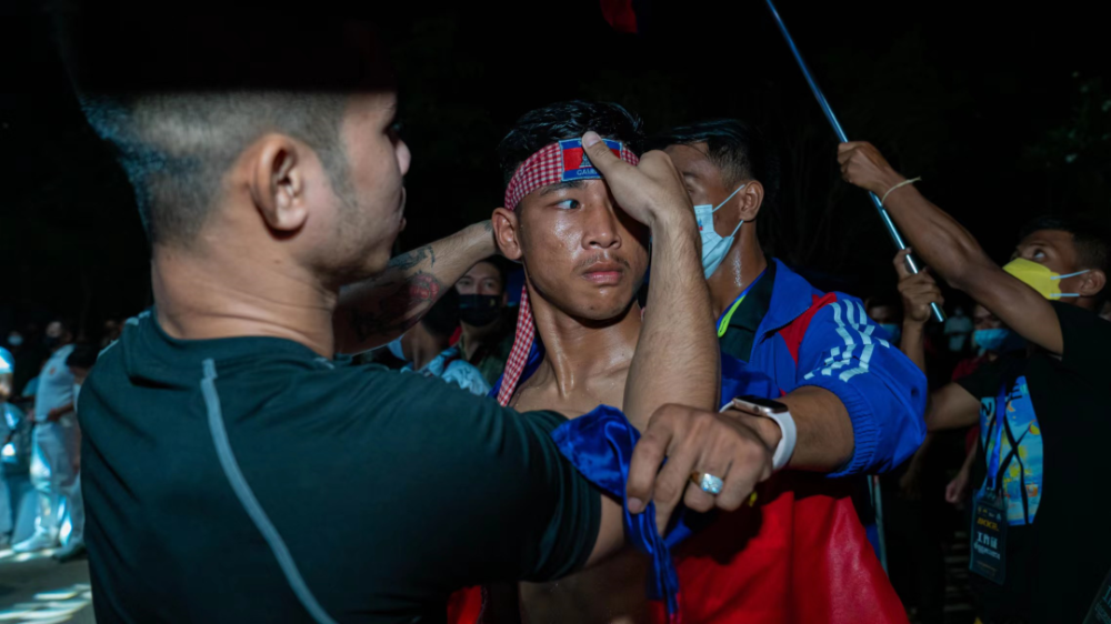 《武林风》摆擂世界文化遗产吴哥窟,中国功夫与高棉拳的碰撞,擂台上