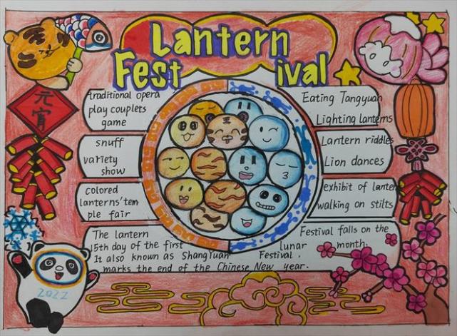 组织了主题分别为"中国传统节日"与"优秀文学作家"英语海报创意大赛