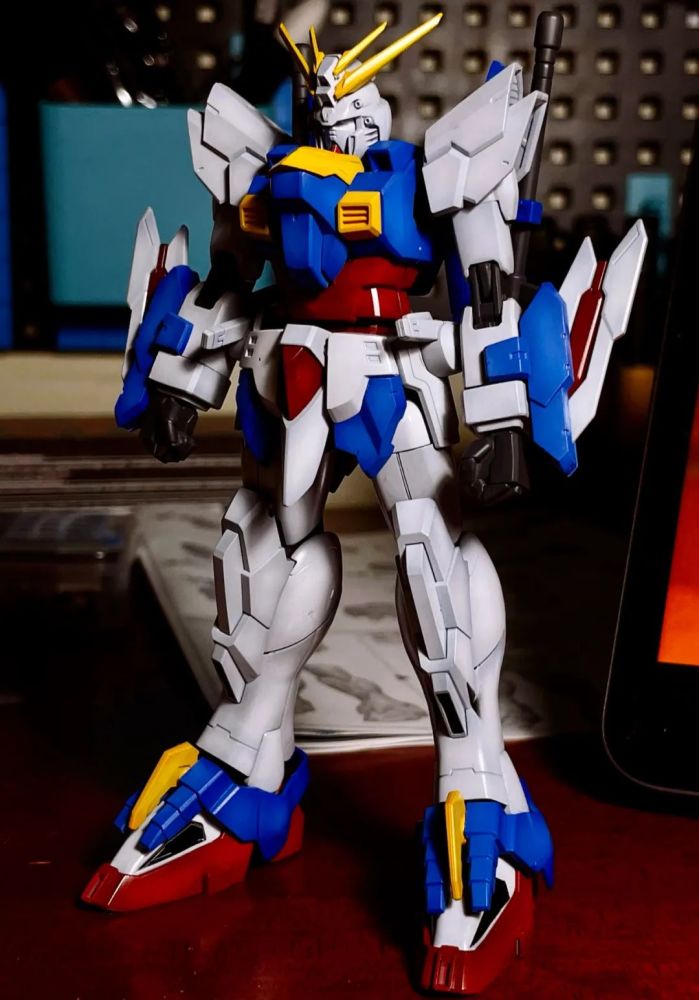 欣赏hg炽热高达改色