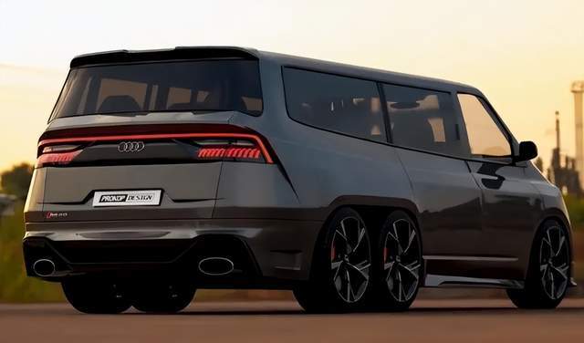 新一代奥迪mpv首次曝光4座头等舱6轮驱动吸干埃尔法市场