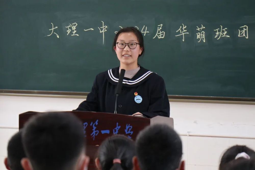 情暖云岭爱在华萌云南共青团调研工作组到大理一中华萌班调研