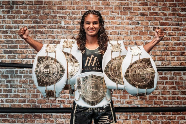 如果梅克森能够拿下one冠军赛的世界金腰带,她将进一步刷新女子站立