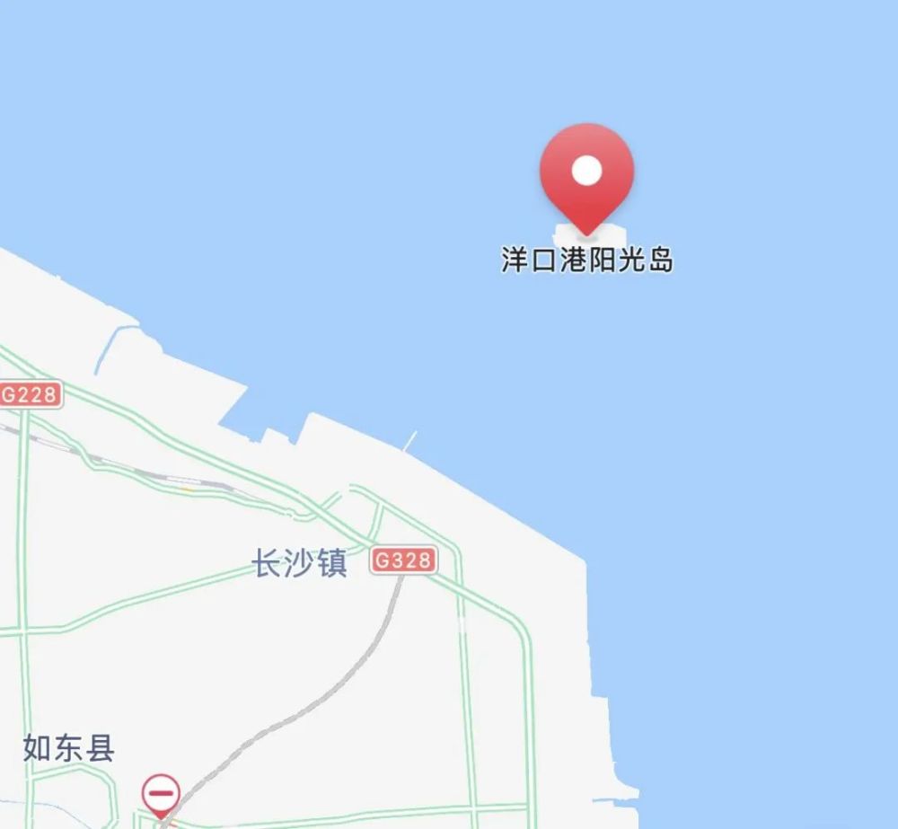 洋口港作为南通市如东县的一座离岸型深水港,目前有阳光岛和金牛岛两