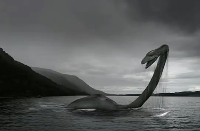 "尼斯湖水怪"再次现身,体长达6米,无人机拍摄画曝光