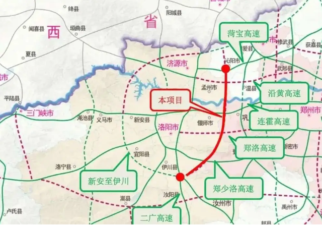 徵地項目啟動洛陽第二外環高速沁伊高速偃師段將開始建設