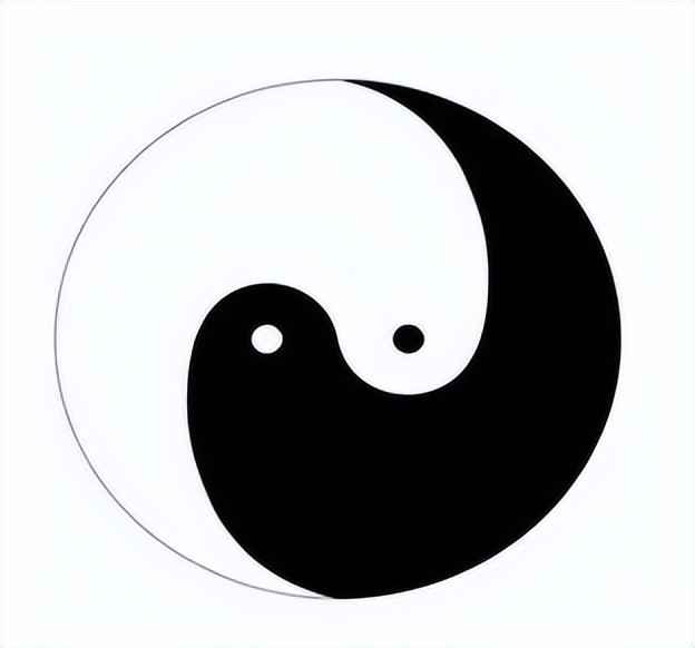 真正完美太极先天八卦图唯一正确的太极图阴阳的正确画法