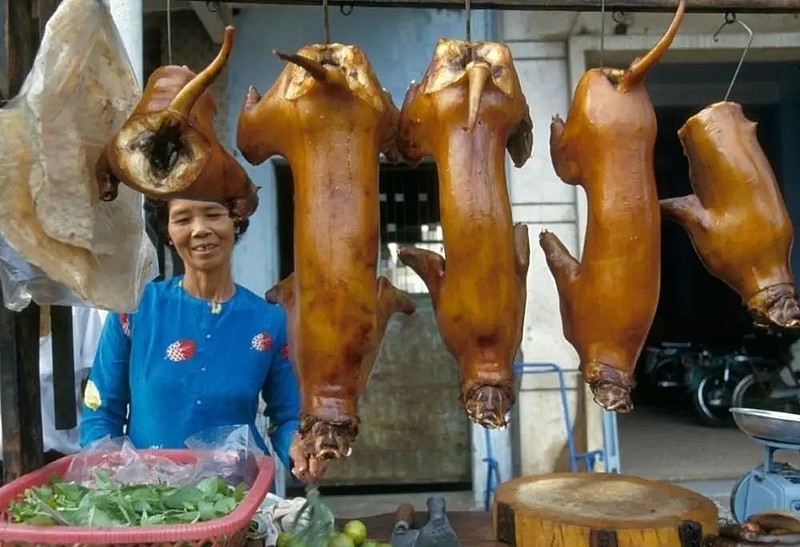 越南烤猫肉图片