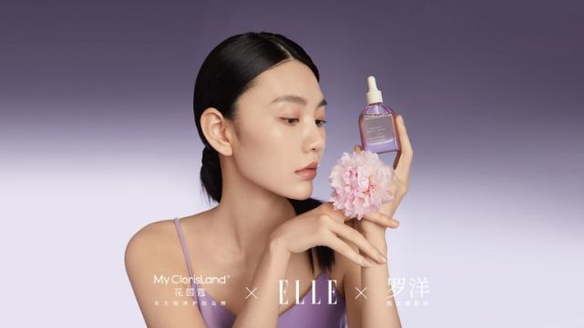 mcl花皙蔻x罗洋品牌形象大片曝光!东方纯净护肤美出新花样