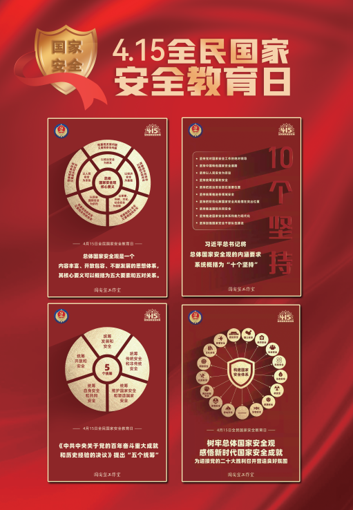 【海报】4.15全民国家安全教育日