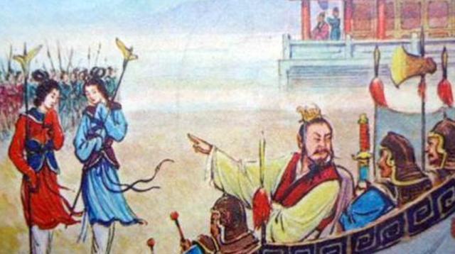 孙武练兵不顾吴王求情直接斩杀了吴王的两位宠妃