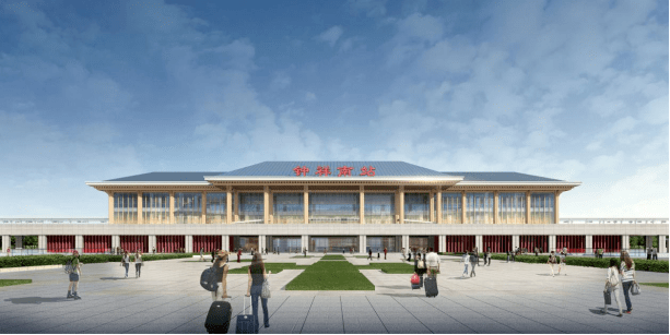 孝感,天门,荆门(钟祥)至宜昌,中铁建工集团承建了其中荆门西站,钟祥