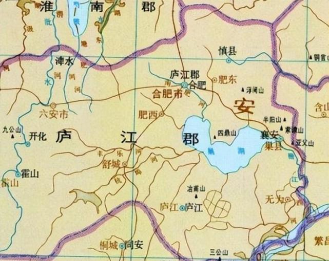 直到民国元年(1912年,全国废州府,庐州府废,合肥县直属安徽省.