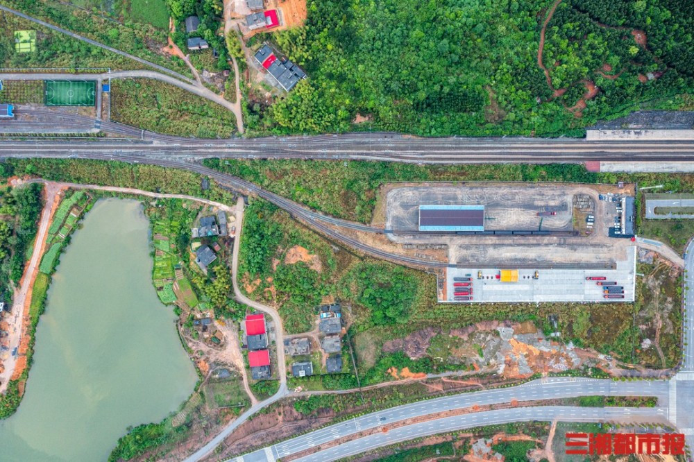 吉衡线安仁站铁路货场开通运营