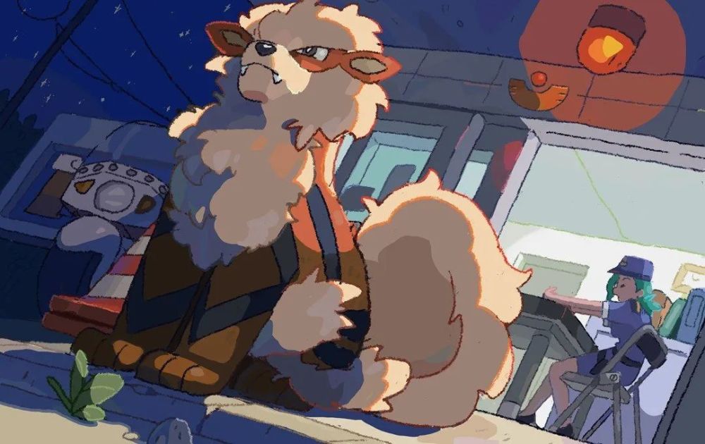 【图集】宝可梦tcg卡图绘制大赛 2022入围作品:风速狗篇_腾讯新闻