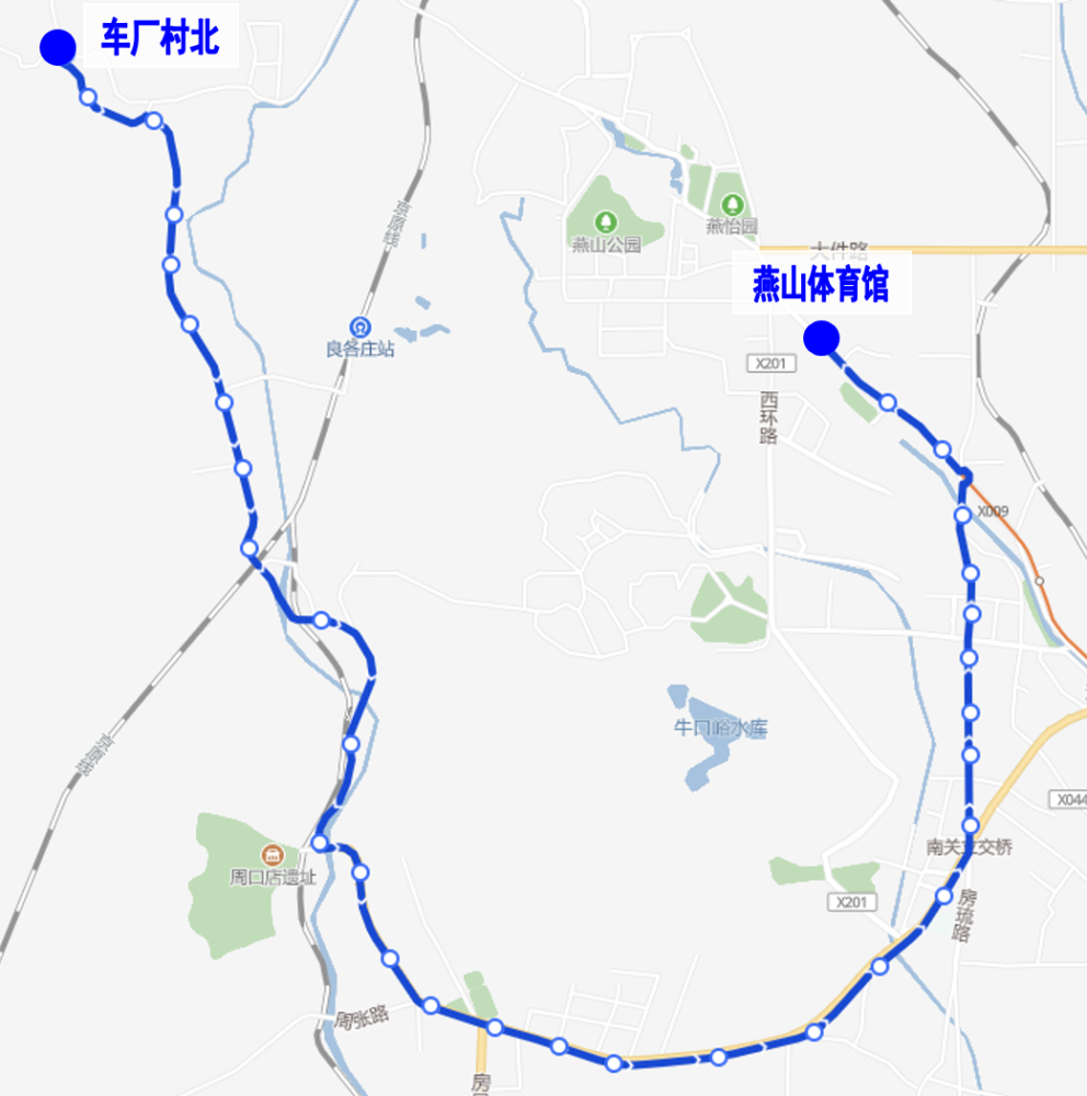 主要承接线路f85路(原907路)增设中途站位,同时全日计划车次增加14次