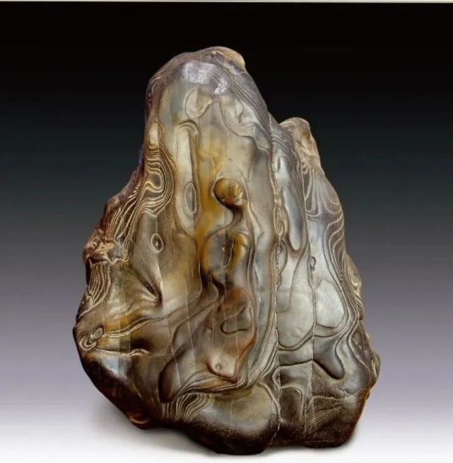 人物画面石,令人惊奇的天工艺术