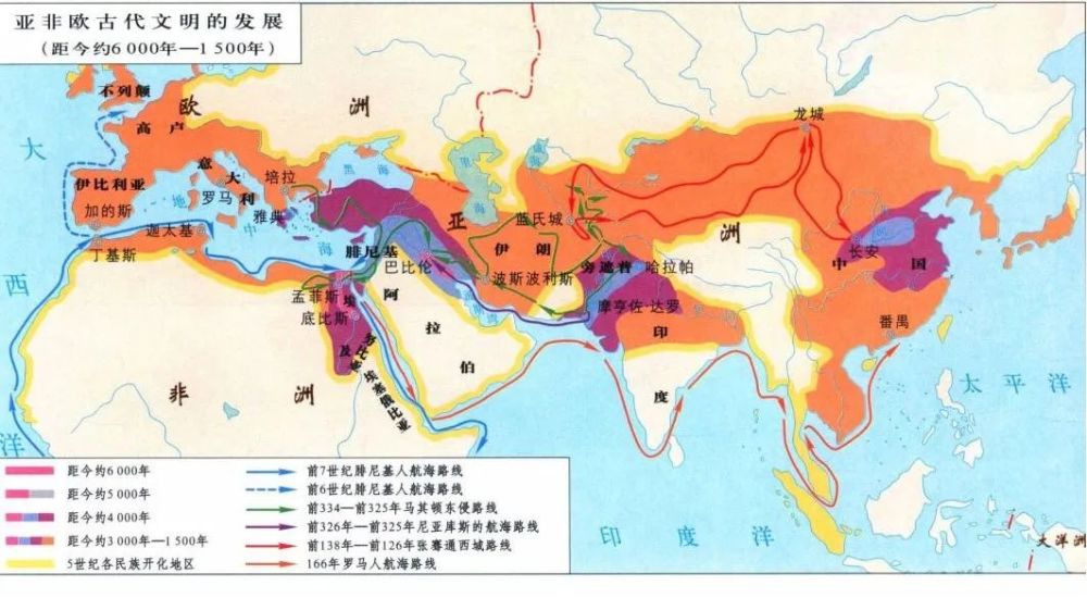 模式比较和东西方交流古印度文明古罗马文明古埃及文明西亚文明第四章