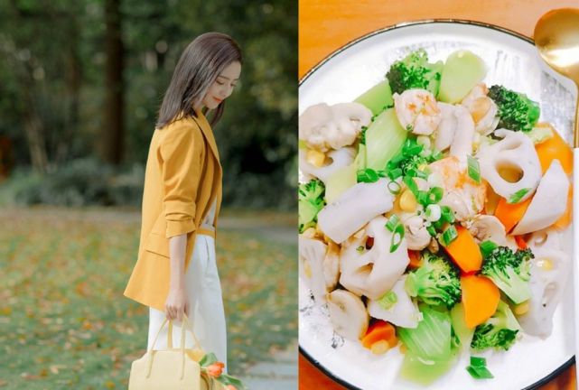 女明星有多自律看看佟丽娅孙俪蒋欣的晚餐难怪个个那么瘦