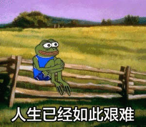 表情包:人生艰难,躺平了表情包