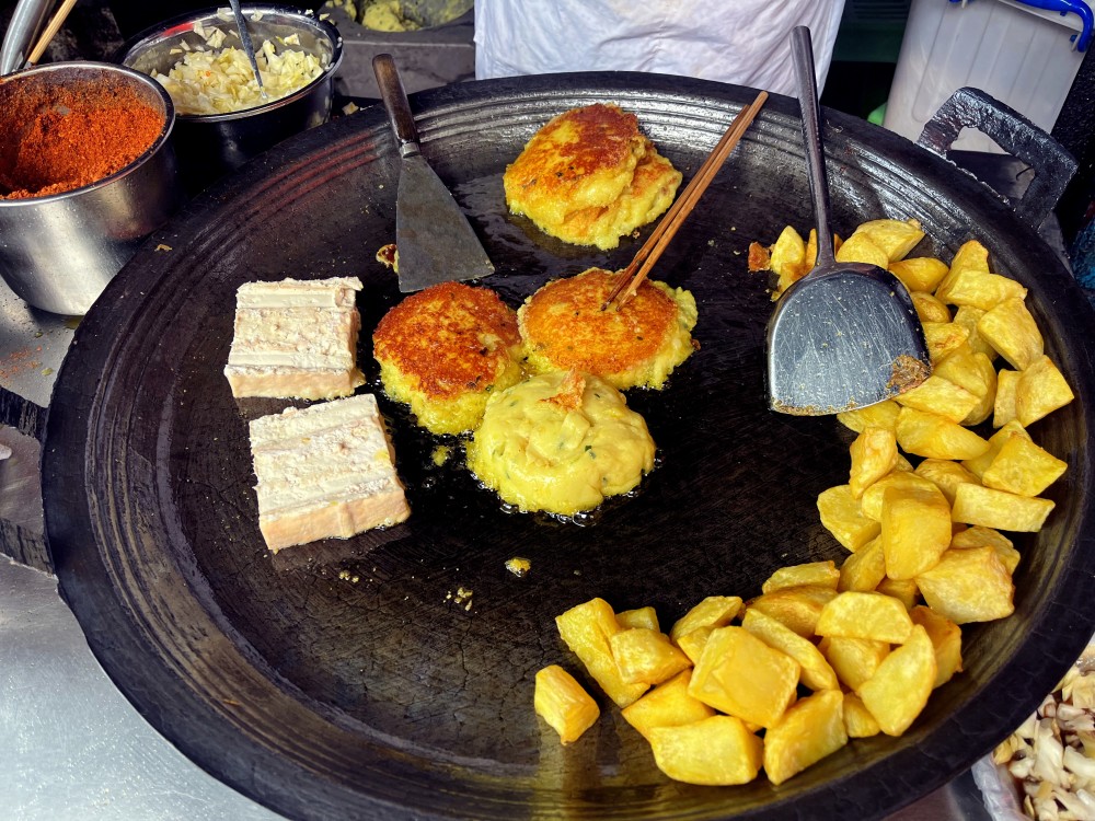 贵州街头随处可见的洋芋小吃