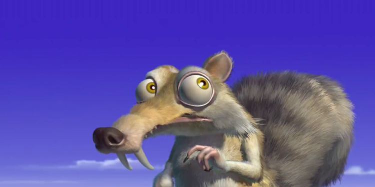 还记得《冰河世纪》第一部2002年上映时,鼠奎特虽然不是主角团成员,但