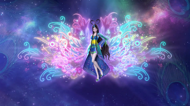 叶罗丽:幻境蓝孔雀登场,两个孔雀合二为一,这才是真正的蓝孔雀