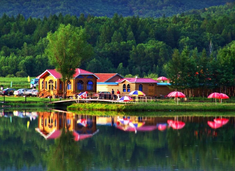 汤旺河林海奇石景区伊春西岭宝宇森林生态旅游度假区茅兰沟国家森林