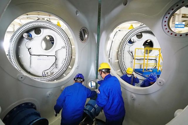 【奋进新征程 建功新时代】一季度完成15万千瓦风电机组装配_腾讯新闻