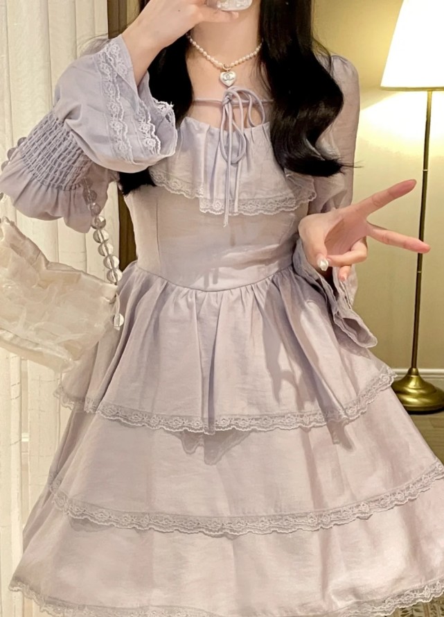 让人很难不爱的8件公主裙,甜美可爱,这才是小个子的穿搭