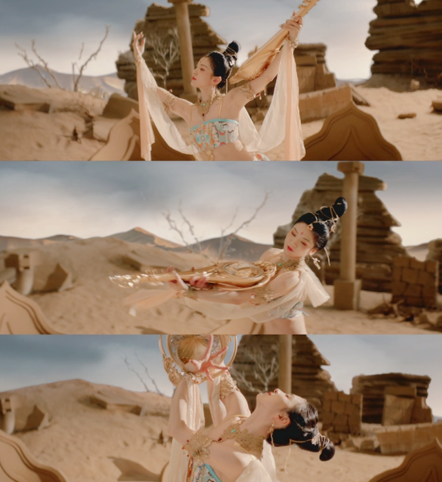 由萨顶顶演唱,唐诗逸跳舞,一起为国风网游逆水寒的新职业鸿音谱作了