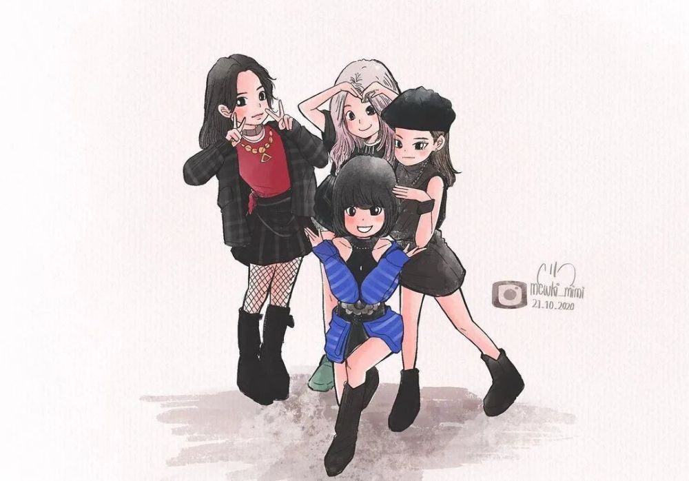 blackpink饭绘头像插图8