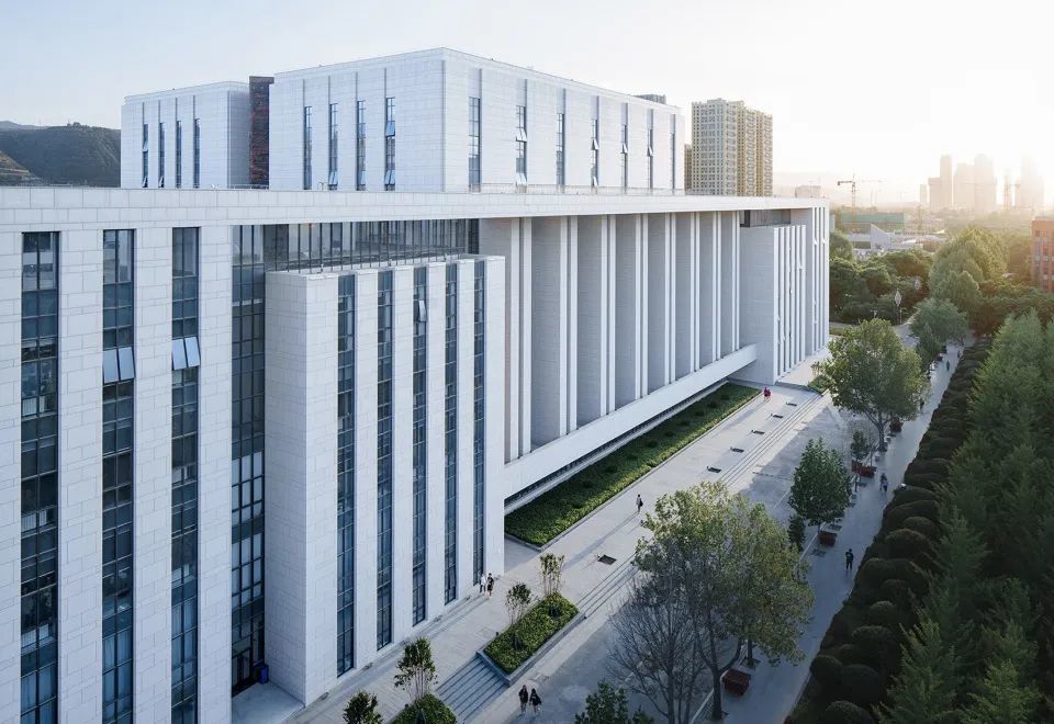 校园公共建筑设计:兰州理工大学西校区图书馆/案例_腾讯新闻